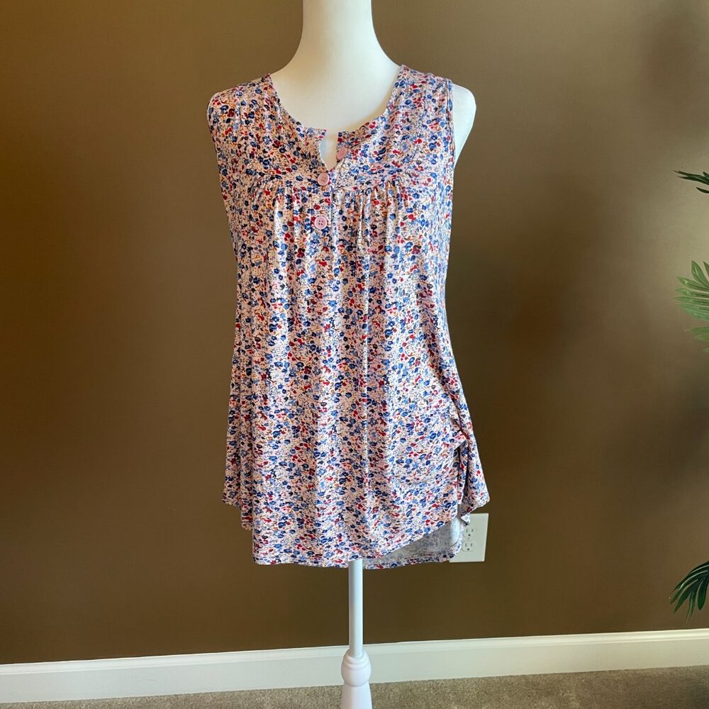 Floral tank top